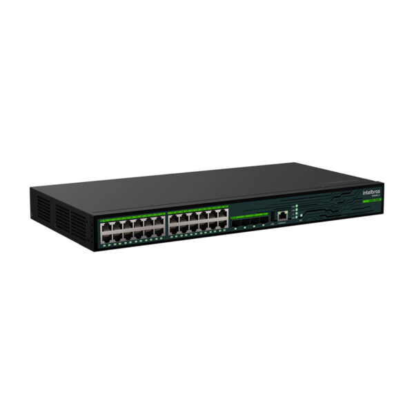 SWITCH GERENCIAVEL LAYER 3 DE 24 PORTAS GIGABIT 4 SFP+ S3028G-B 4760080 - Imagem 2
