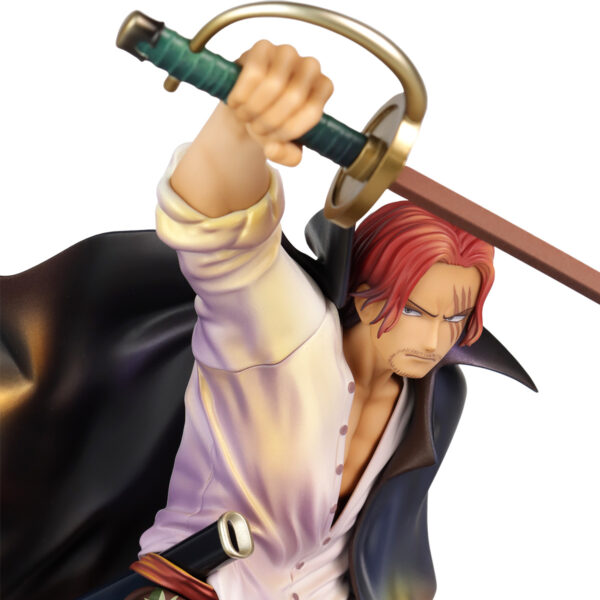 FIGURE ONE PIECE FILM RED - SHANKS - RED-HAIRED - PLAYBACK MEMORIES REF.: 716324 - Imagem 4