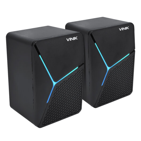 CAIXA DE SOM GAMER VINIK STAR 6W 2.0 LED RAINBOW - VSPKG6WST - Imagem 4