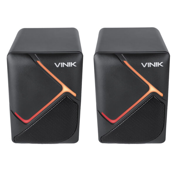 CAIXA DE SOM GAMER VINIK CONSTELATION 6W 2.0 LED RAINBOW - VSPKG6WCTL - Imagem 3