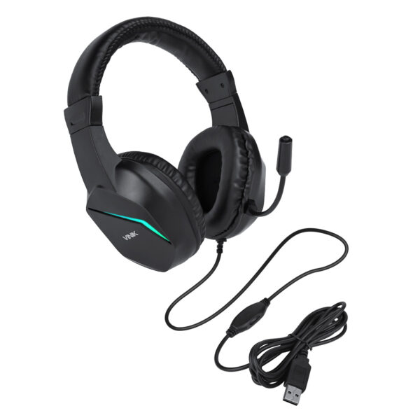FONE DE OUVIDO HEADSET GAMER VINIK V BLADE III USB - LED RAINBOW - VKHSGVIII - Imagem 11