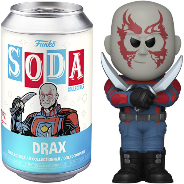 POP! SODA - GUARDIÕES DA GALÁXIA -  DRAX, O DESTRUIDOR (CHANCE DE CHASE) - Imagem 2