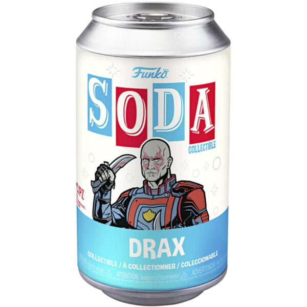 POP! SODA - GUARDIÕES DA GALÁXIA -  DRAX, O DESTRUIDOR (CHANCE DE CHASE) - Imagem 3