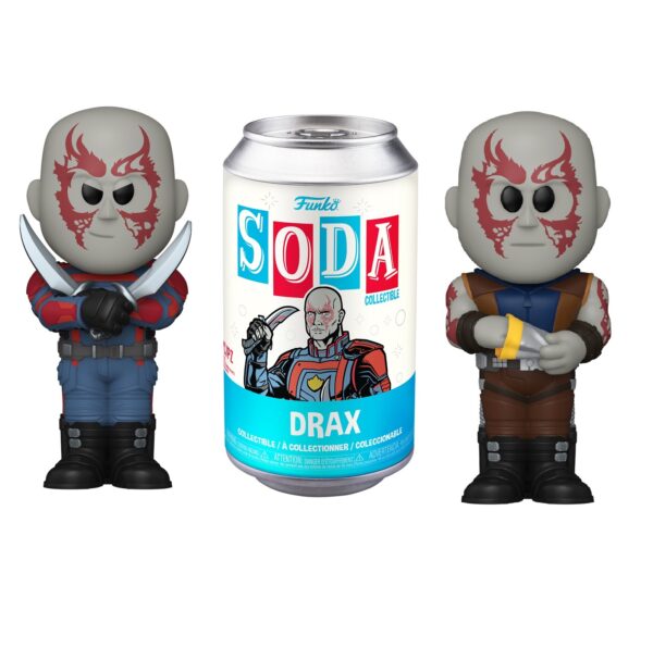 POP! SODA - GUARDIÕES DA GALÁXIA -  DRAX, O DESTRUIDOR (CHANCE DE CHASE) - Imagem 4