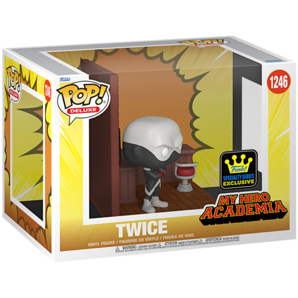 POP! MY HERO ACADEMIA - TWICE LEAGUE OF VILLAINS HIDEOUT DELUXE #1246 - Imagem 3