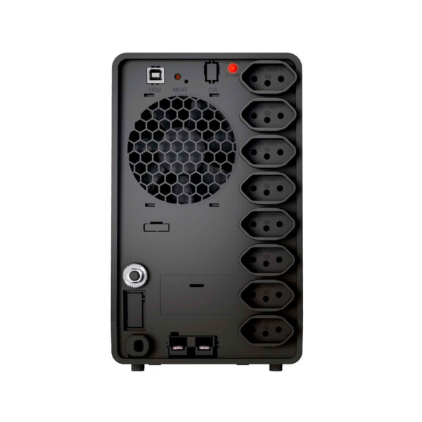 NOBREAK PREMIUM SENOIDAL 1800VA ENTRADA BIVOLT E SAIDA 115 OU 220V REGULAGEM MANUL E GERENCIAMENTO WI-FI 29502 - Imagem 3