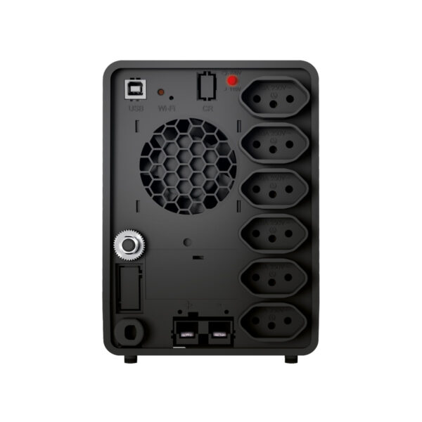 NOBREAK PREMIUM 700VA ENTRADA BIVOLT E SAIDA 115 OU 220V REGULAGEM MANUAL E GERENCIAMENTO WIFI 29500 - Imagem 3