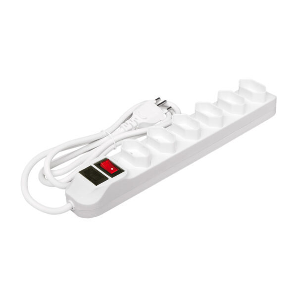 PROTETOR ELETRONICO C/ 6 TOMADAS BRANCO EPE 1006 4824002 - Imagem 5
