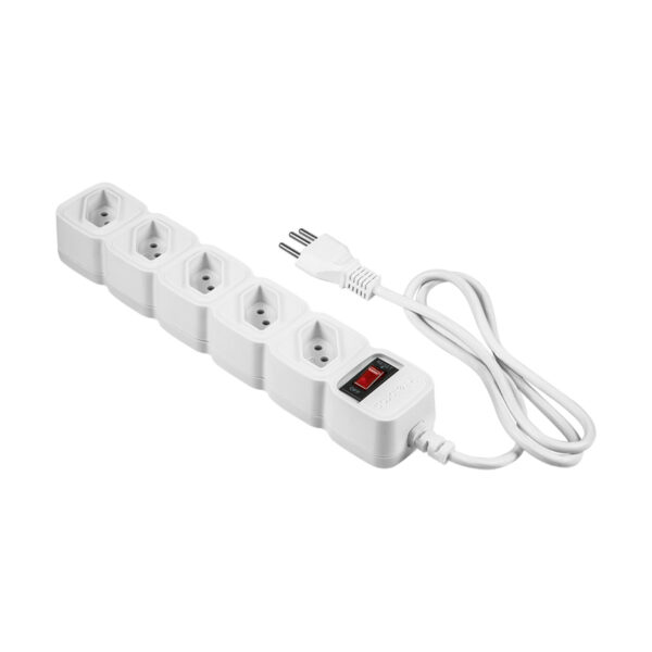 PROTETOR ELETRONICO C/ 5 TOMADAS BRANCO EPE 205 4824200 - Imagem 3