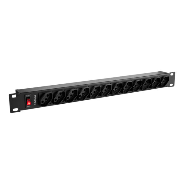 PROTETOR ELETRONICO C/ 12 TOMADAS P/ RACK CABO 1 METRO EPR 212 4824301 - Imagem 3