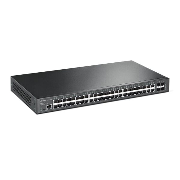 SWITCH GERENCIAVEL 48 PORTAS GIGABIT L2+ E 4 SLOTS 10GE SFP+ JETSTREAM TL-SG3452X SMB - Imagem 2