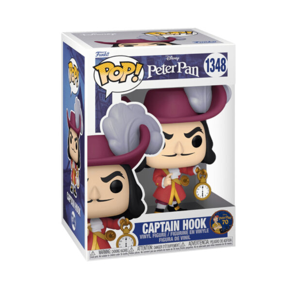 POP! DISNEY: PETER PAN - CAPITÃO GANCHO #1348 - Imagem 2