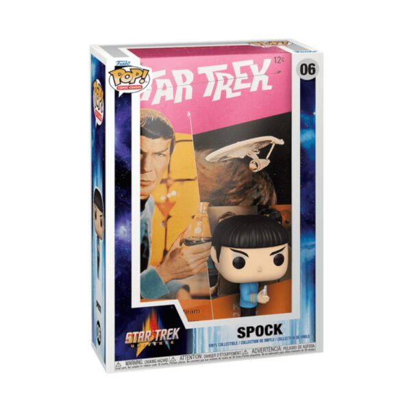 POP! CAPAS DE QUADRINHOS STAR TREK - SPOCK #06 - Imagem 3