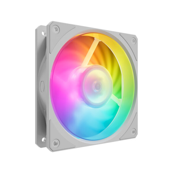 FAN PARA GABINETE MOBIUS 120P ARGB 120MM - BRANCA - MFZ-M2DW-24NP2-R1 - Imagem 2