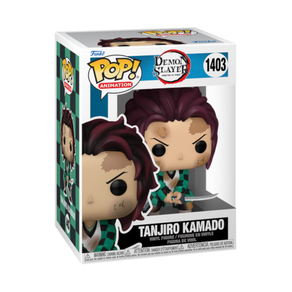 POP! DEMON SLAYER - KIMETSU NO YAIBA - TANJIRO KAMADO EM TREINAMENTO #1403 - Imagem 3