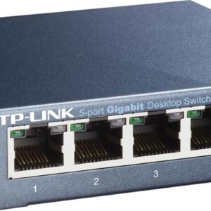 SWITCH 5 PORTAS GIGABIT DE MESA 10/100/1000 TL-SG105 SMB