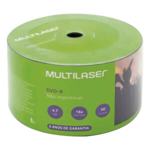 DVD-R 4.7GB 16X PINO COM 50 SHRINK DV061