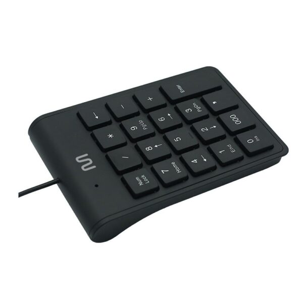 TECLADO NUMÉRICO TFN100, COM FIO, USB, CABO DE 120CM, COM TECLA 000, PRETO - TC227 - Imagem 3