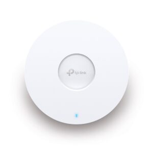 ACCESS POINT WI-FI 6 MONTAVEL EM TETO DUAL BAND 2.4/5GHZ AX1800 EAP610 SMB