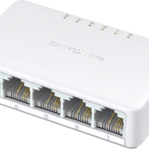 SWITCH DE MESA 5 PORTAS 10/100MBPS MS105
