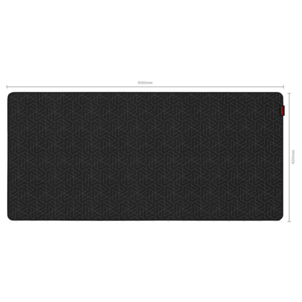 MOUSE PAD GAMER PCYES MAZE EXTENDED BLACK VULCAN - 900 X 420 - PMM90X42BV - Imagem 5