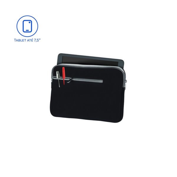 CASE NEOPRENE PRETA PARA TABLET ATE 7.5" - BO441 - Imagem 2