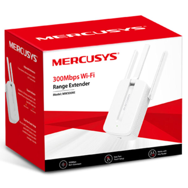 REPETIDOR DE SINAL WIRELESS 300MBPS C/ 3 ANTENAS MW300RE - Imagem 3