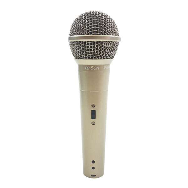 MICROFONE COM FIO PROFISSIONAL LS58 CHAMPANHE, ACOMPANHA CABO DE 5 METROS