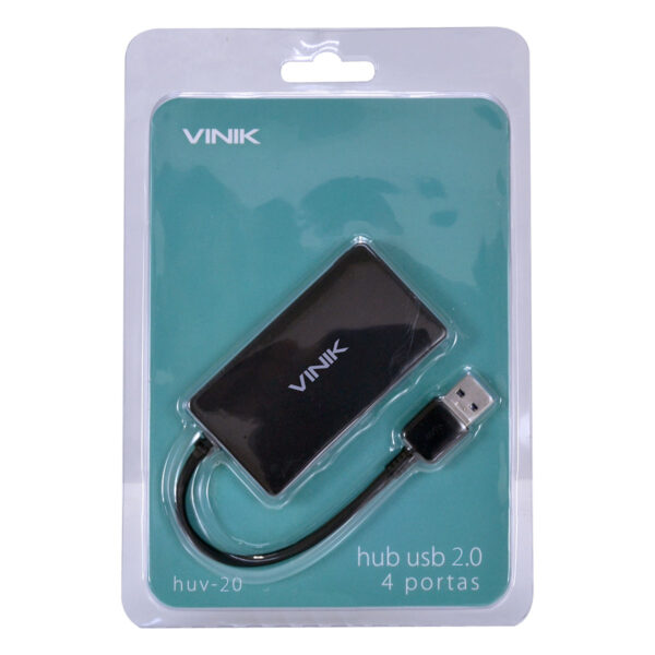 HUB USB 2.0 4 PORTAS USB 2.0 - HUV-20 - Imagem 5