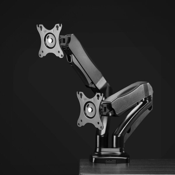 SUPORTE ARTICULADO PARA 2 MONITORES DE 17 A 32" C/ PISTÃO A GÁS - SM-341B - Imagem 6