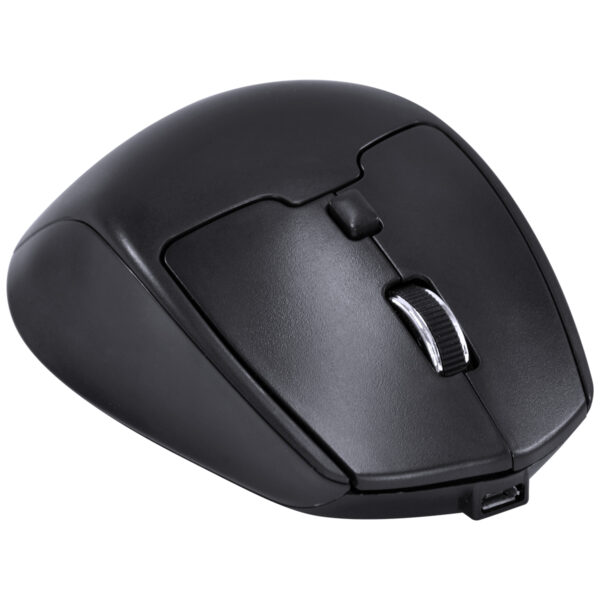 MOUSE SEM FIO WIRELESS 2.4 GHZ RECARREGAVEL POWER UP 1600 DPI PRETO USB - PM200 - Imagem 10