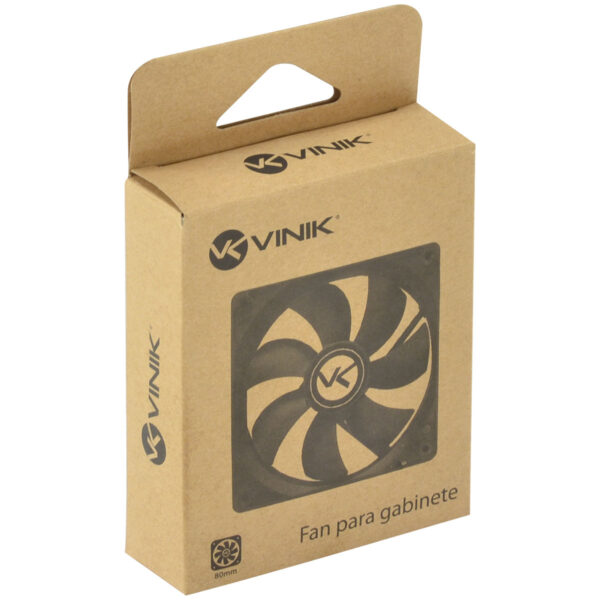 FAN PARA GABINETE 80MM PRETO - CF80 - Imagem 7
