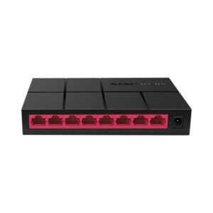 SWITCH DE MESA 8 PORTAS GIGABIT 10/100/1000 MBPS MS108G