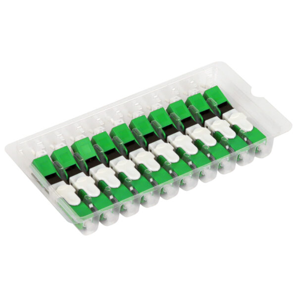 CONECTOR FAST SC/APC C/ CLIP E TRAVA CF-5204A-A EMBALAGEM C/10 - Imagem 4