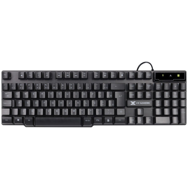 TECLADO GAMER HYDRA 107 TECLAS + 12 MULTIMÍDIA COM LED AZUL SENSACAO TECLA MECANICA - GT700 - Imagem 7