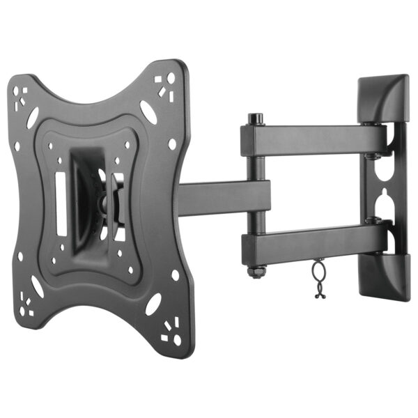 SUPORTE PARA TV LED LCD DE 23" A 42"  ARTICULADO COM INCLINAÇÃO E PASSADOR DE CABOS - ST210A - Imagem 3