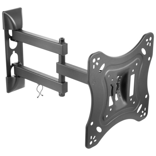 SUPORTE PARA TV LED LCD DE 23" A 42"  ARTICULADO COM INCLINAÇÃO E PASSADOR DE CABOS - ST210A - Imagem 5