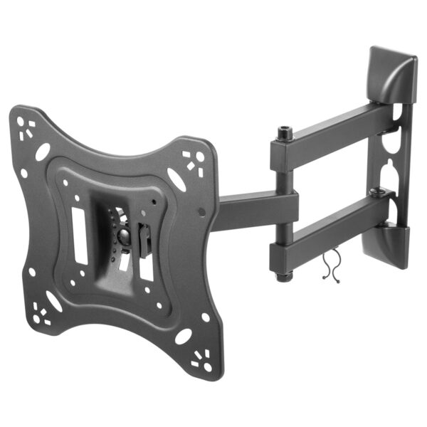 SUPORTE PARA TV LED LCD DE 23" A 42"  ARTICULADO COM INCLINAÇÃO E PASSADOR DE CABOS - ST210A - Imagem 6