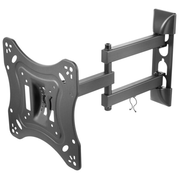 SUPORTE PARA TV LED LCD DE 23" A 42"  ARTICULADO COM INCLINAÇÃO E PASSADOR DE CABOS - ST210A - Imagem 7