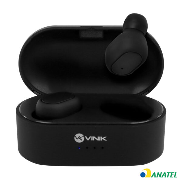 FONE DE OUVIDO BLUETOOTH DOTS W1 TWS - PRETO - Imagem 7