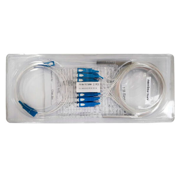 MINI SPLITTER ÓPTICO PLC-SC UPC 1X8 NKLT-NMPL108110110331 (EMB C/ 2 UNID) - Imagem 2