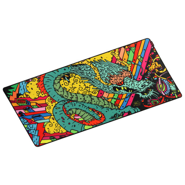 MOUSE PAD GAMER PCYES DRAGON EXTENDED - 900 X 420MM - PMD90X42 - Imagem 2