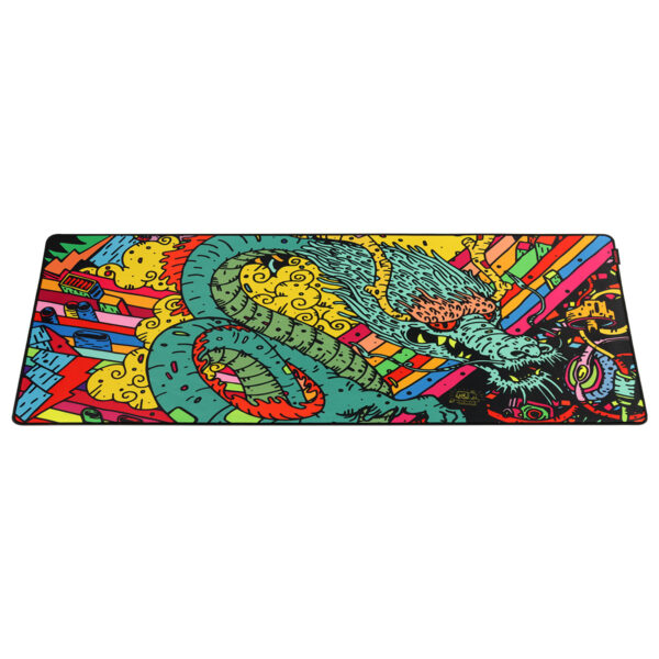MOUSE PAD GAMER PCYES DRAGON EXTENDED - 900 X 420MM - PMD90X42 - Imagem 4