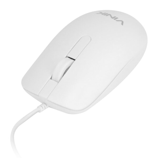 MOUSE USB DYNAMIC SLIM BRANCO 1600 DPI CABO 1,8M - VINIK - DM126B - Imagem 3