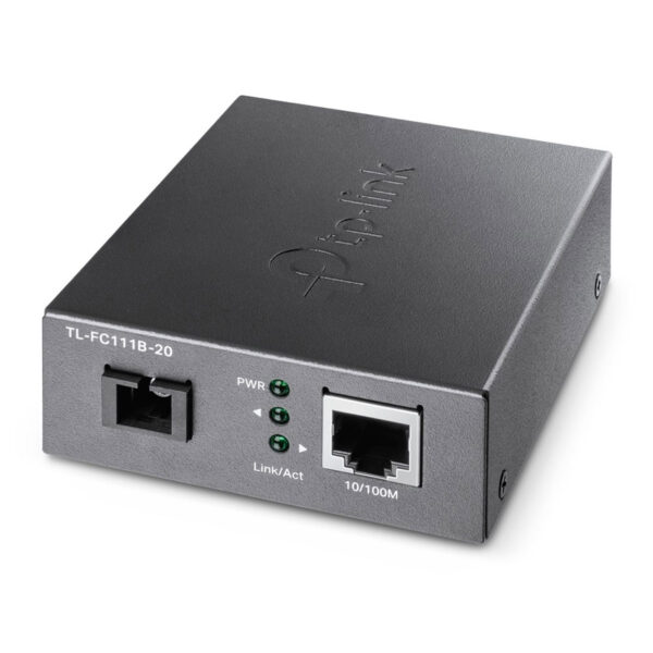 CONVERSOR DE MÍDIA WDM DE 10/100 MBPS TL-FC111B-20 SMB