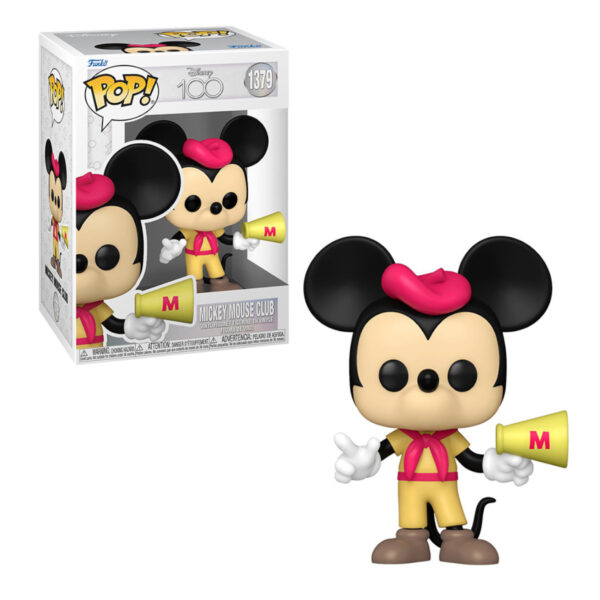 POP! DISNEY: MICKEY MOUSE - MICKEY MOUSE CLUB - DISNEY 100 ANOS #1379 - Imagem 2