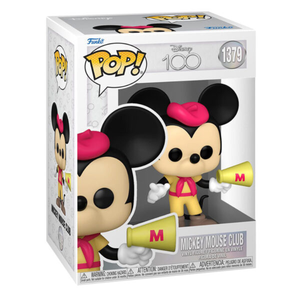 POP! DISNEY: MICKEY MOUSE - MICKEY MOUSE CLUB - DISNEY 100 ANOS #1379 - Imagem 3