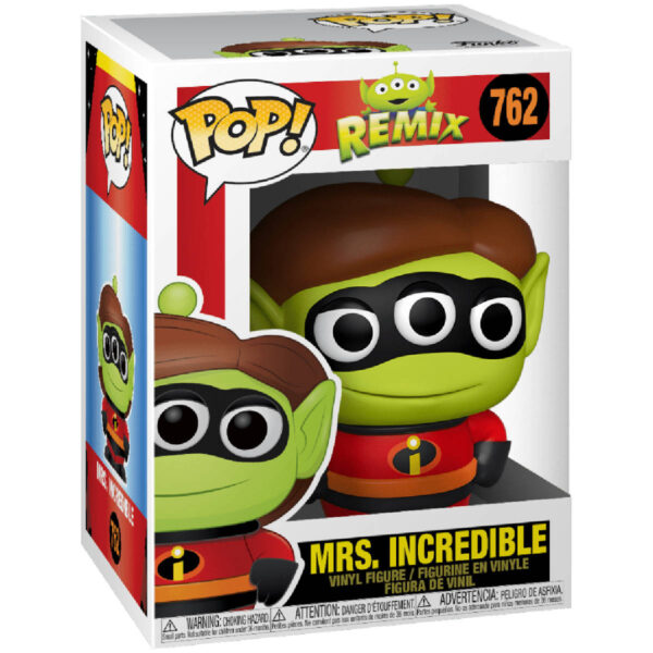 POP! DISNEY PIXAR: ALIEN REMIX - MRS. INCREDIBLE #762 - Imagem 3