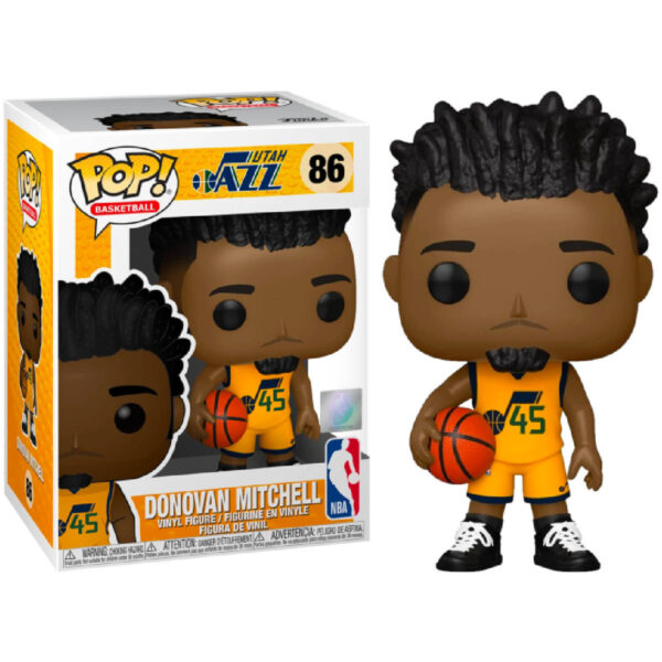 POP! NBA: UTAH JAZZ - DONOVAN MITCHELL (ALTERNATE) #86 - Imagem 2