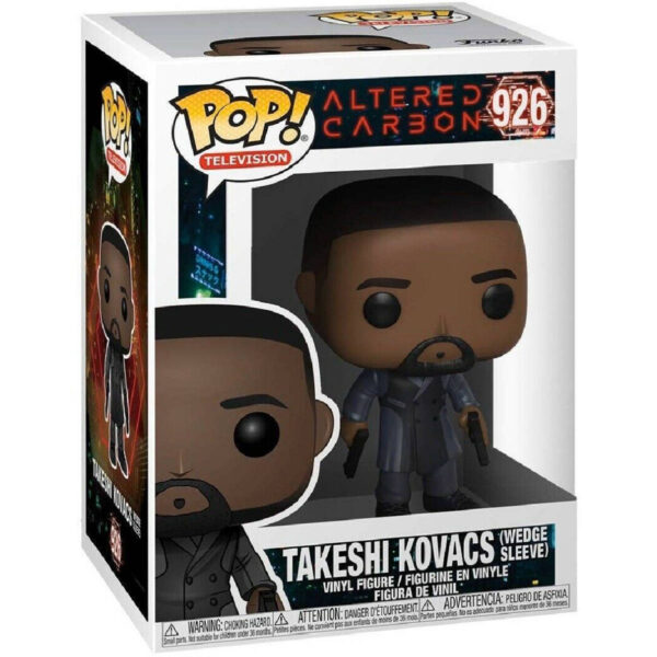 POP! ALTERED CARBON - TAKESHI KOVACS (WEDGE SLEEVE) #926 - Imagem 3